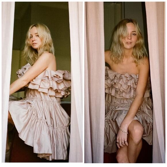 Aje Allure Tiered Ruffle Mini Dress Size 2 US / 6 AU - Picture 14 of 14